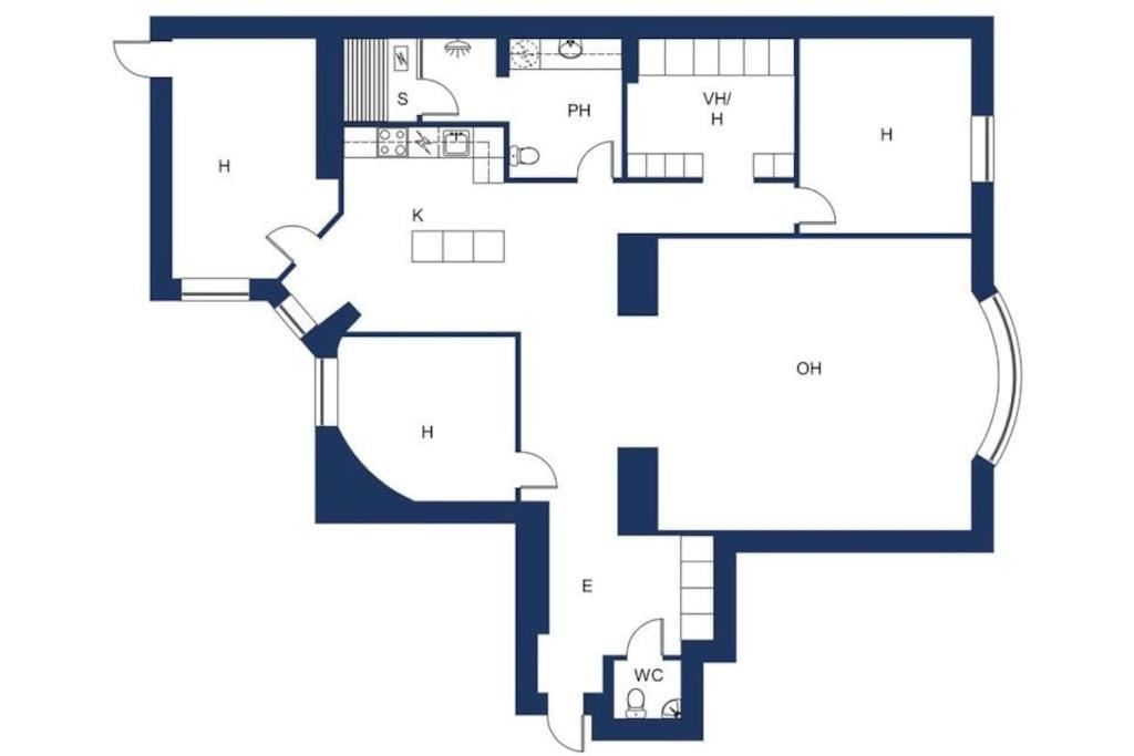 2Ndhomes Stunning 126 M2 3Br Apartment With Sauna In Helsinki City Center Eksteriør billede